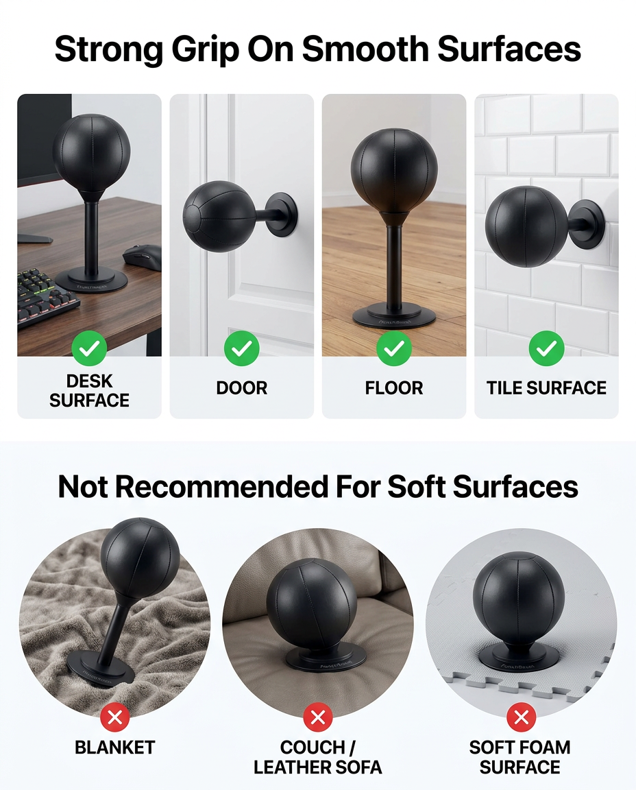 PunchReset™ Gaming Desk Punching Bag